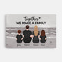 3364CUK1 together we make a family canvas  personalised gifts for family