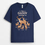 3383AUK2 this deer grandad belongs to  personalised t shirt for grandad