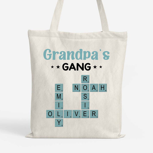 3402BUS1 crossword puzzle art tote bag custom gifts for momdad 3402b8q5a