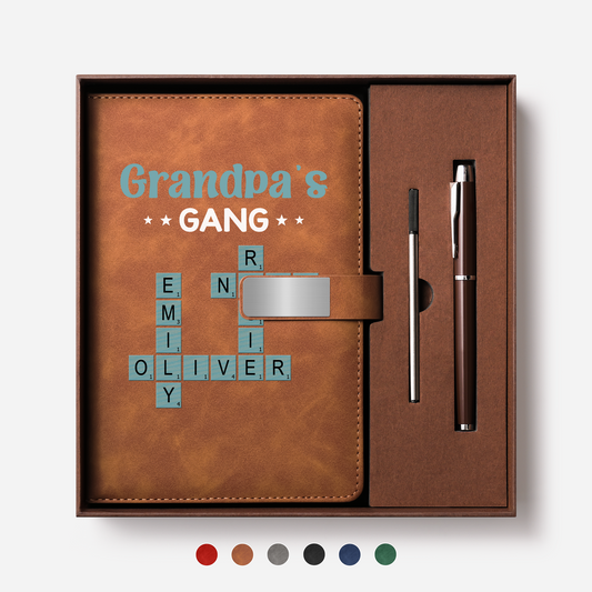 3402MUS1 uv printed leather notebook and pen set custom crossword gifts for grandparents 3402mo8f5b_42e6dd7c 557e 4f60 baec d0f85ea2b251