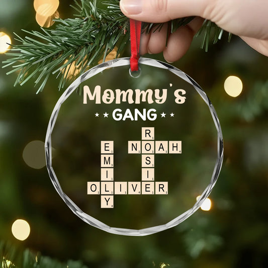 3402OUS2 personalized glass ornaments _ crossword gifts for grandpa 3402O8Q5B