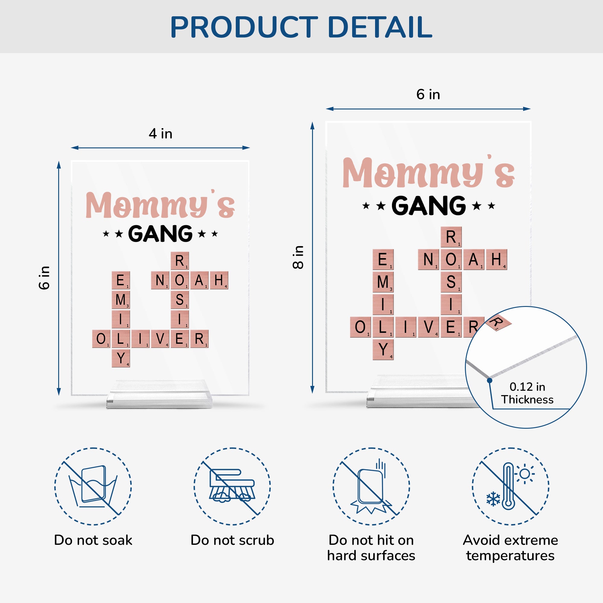 3402RUS4 personalized acrylic plaques _ crossword gifts for grandpa 3402R8Q5B