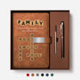 3446MUS1 uv printed leather notebook and pen set custom family crossword gifts 3446mosv5i_2