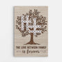 3459CUK1 the love between family tree canvas  personalised gifts for family