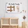 3463CUK3 the smith family crossword canvas  personalised gifts for family