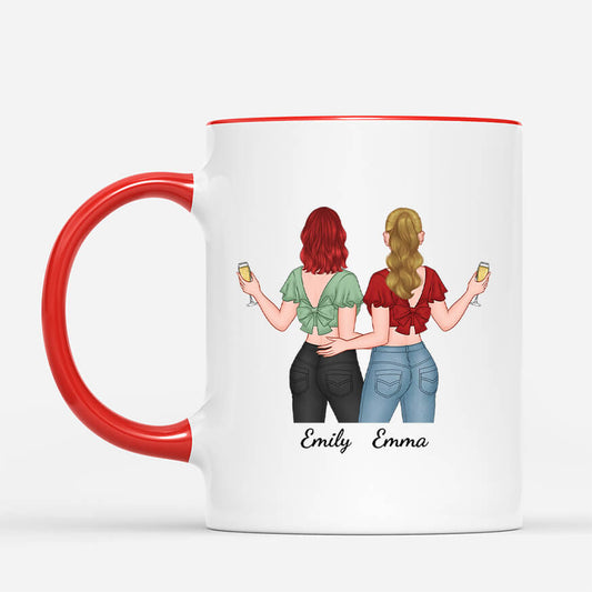 3470MUK2 friendship doesnt have to be perfect mug  personalised gifts for female