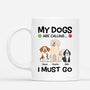 3482MUK1 funny my dogs are calling i must go mug  personalised gifts for dog lovers