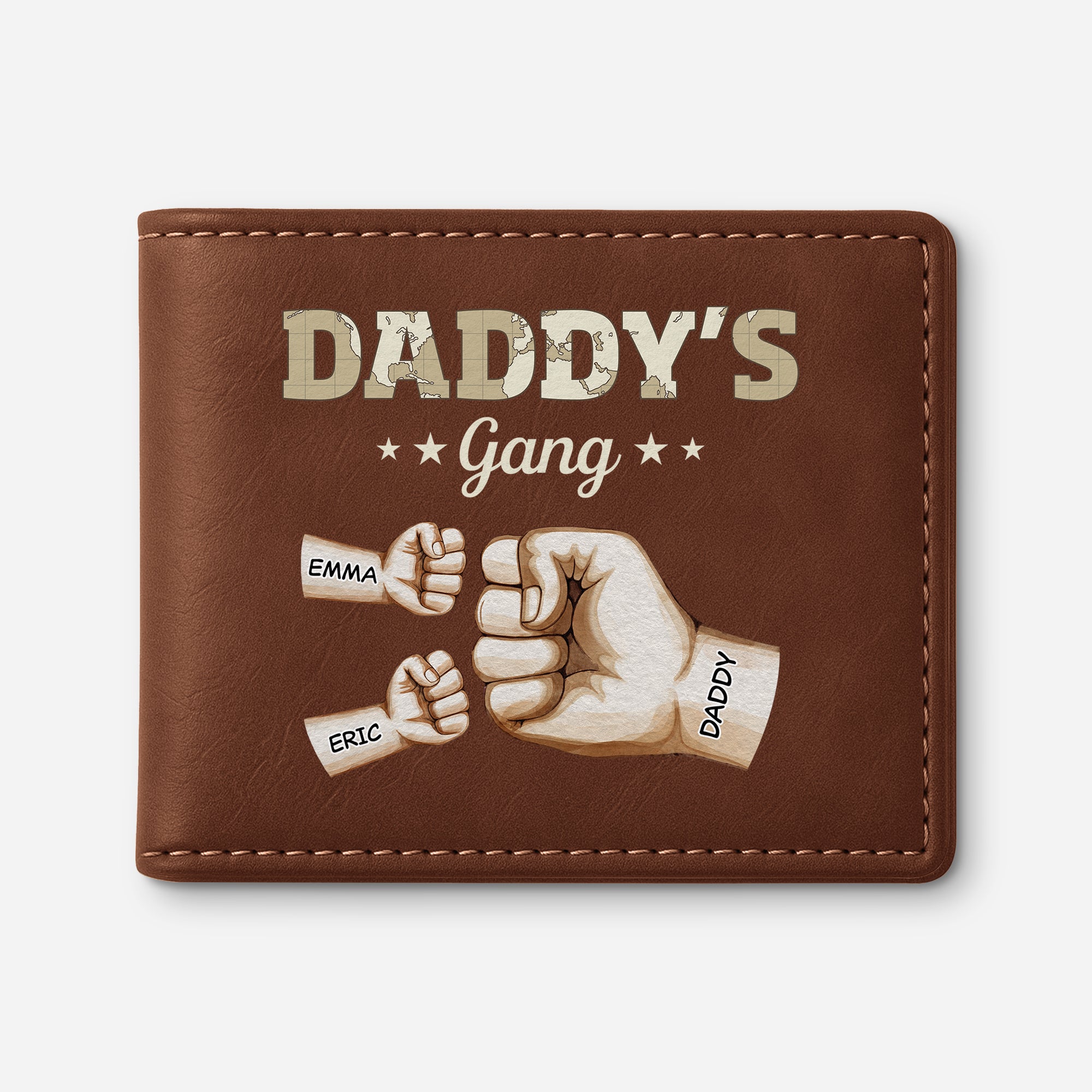 3508JUS1 personalized gifts for dad dad leather wallet 3508J5I3B