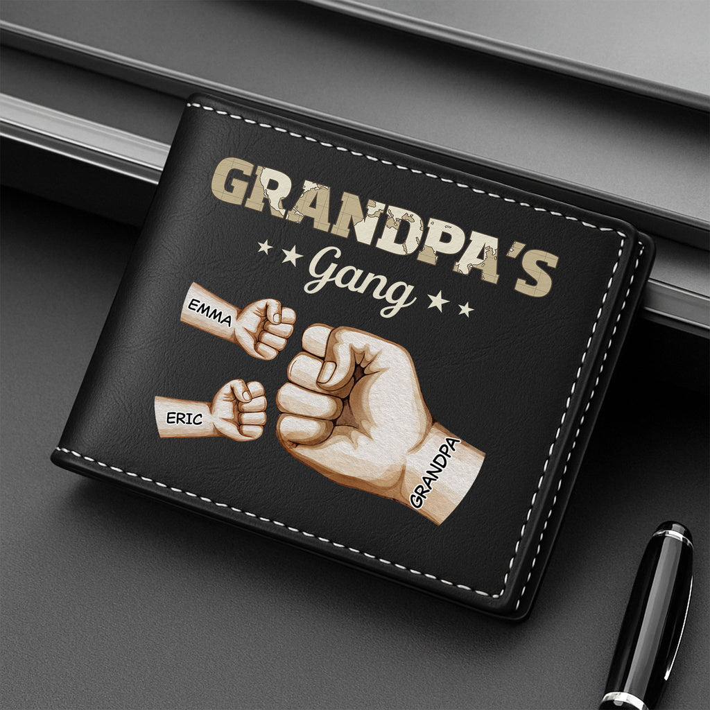 3508JUS2 personalized gifts for dad dad leather wallet 3508J5I3B