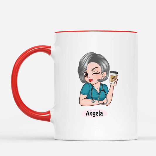 3517MUK2 best nurse ever mug  personalised gifts for her