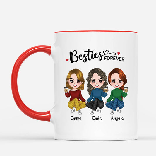 3519MUK2 sisters forever mug  personalised gifts for siblings