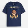 3551AUK2 grandads gang lion  personalised t shirt for grandad