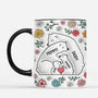 3603MUS2 family bear 3d mug personalized gifts for family