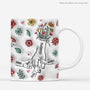 3606MUK1 grandma mummy holding hands flower 3d mug  personalised presents for nanny mum_1724051d 94e5 48e8 96f3 f9f2cd0681f6