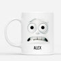 3612MUK2 emotion 3d mug  personalised funny gifts