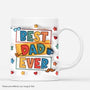 3613MUK1 best dad ever 3d mug  personalised gifts for father