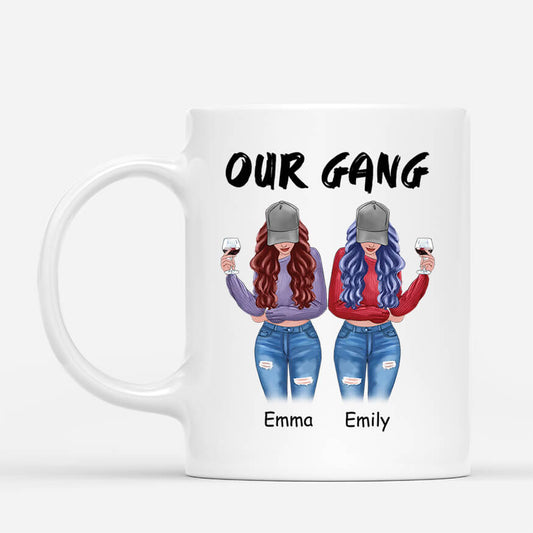 3624MUK1 our gang mug personalised gifts for best friends