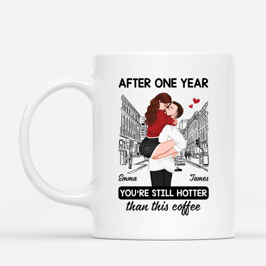 3652MUK1 youre still hotter than this hotter than this coffee  funny personalised mug for couple