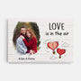 3688CUK1 love is in the air photo canvas customised gifts for couple