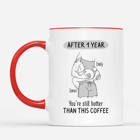 3704MUK2 after years youre still hotter than this coffee  personalised mug for couple