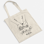 3705BUS2 personalized tote bag wedding anniversary gifts for couples 3705bsf0g