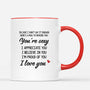 3727MUK3 i appreciate you i believe in you im proud of you i love you  personalised mug for couples