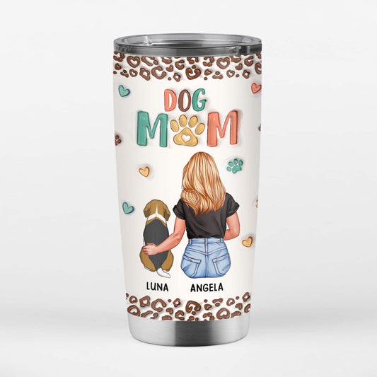 3826TUK1 personalised dog mum gifts  3d custom 20oz tumblers 3826T3E8C