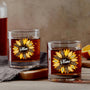 3827IUS1 custom whiskey glasses  sunflower gifts for grandma mom 3827I5E3A