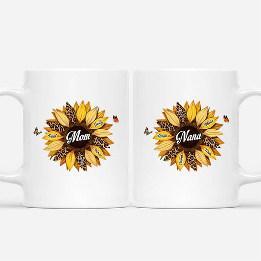 3827MUS1 customized sunflower mug  unique gifts for grandma mom 3827M5E3A