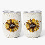 3827TUS1 custom wine tumbler sunflower gifts for nana mom 3827T5E3A