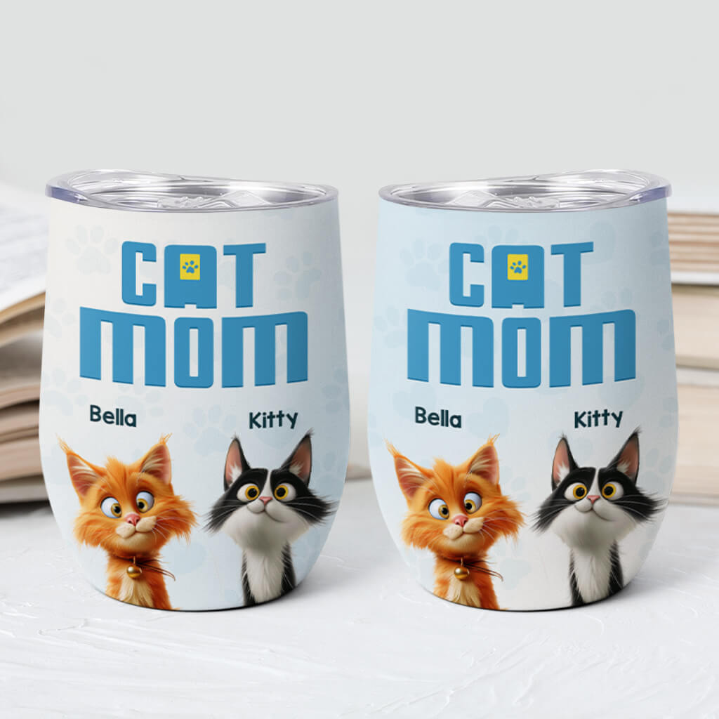 3833TUS2 customized wine tumbler best cat gifts for humans 3833T5I5D