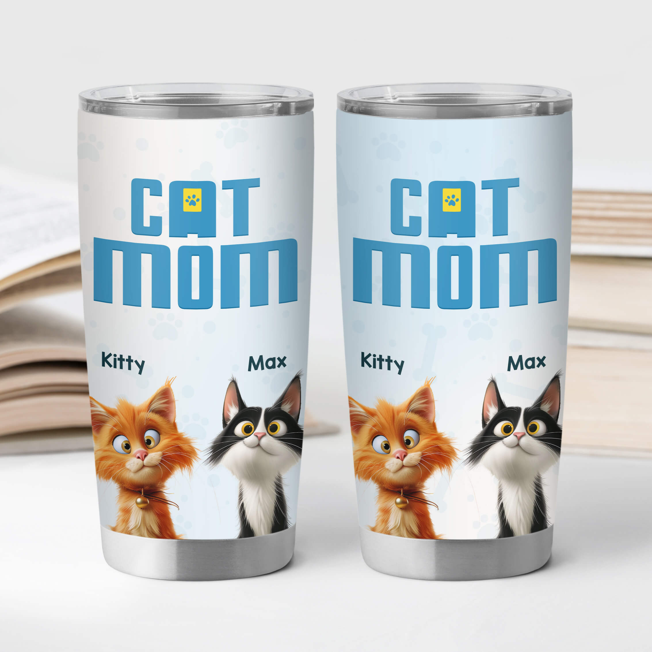 3833TUS2 personalized 20oz tumbler cat tumbler for cat lovers 3833T5I5D