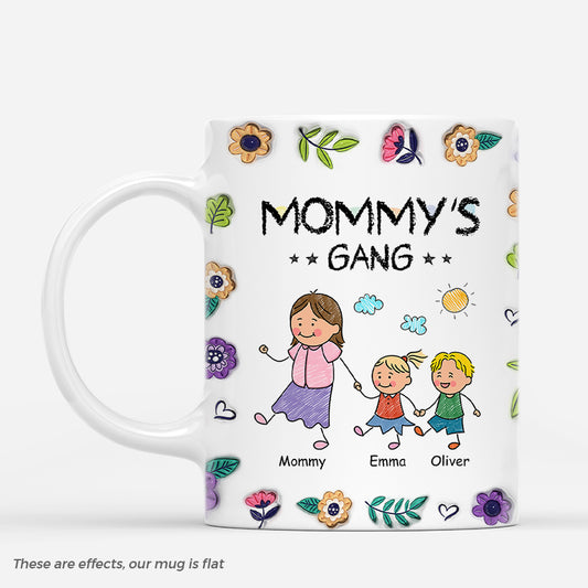 3850MUS1 3d printing effect personalized mom mug cute mom gifts 3850M3T8A