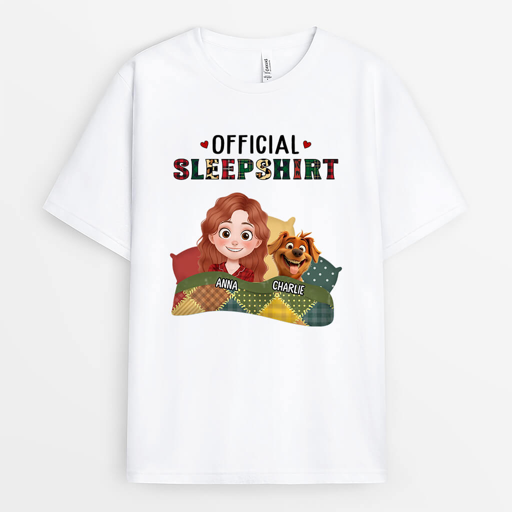 3851AUS1 personalized dog sleep shirt best dog gifts for owners 3851A6M0C