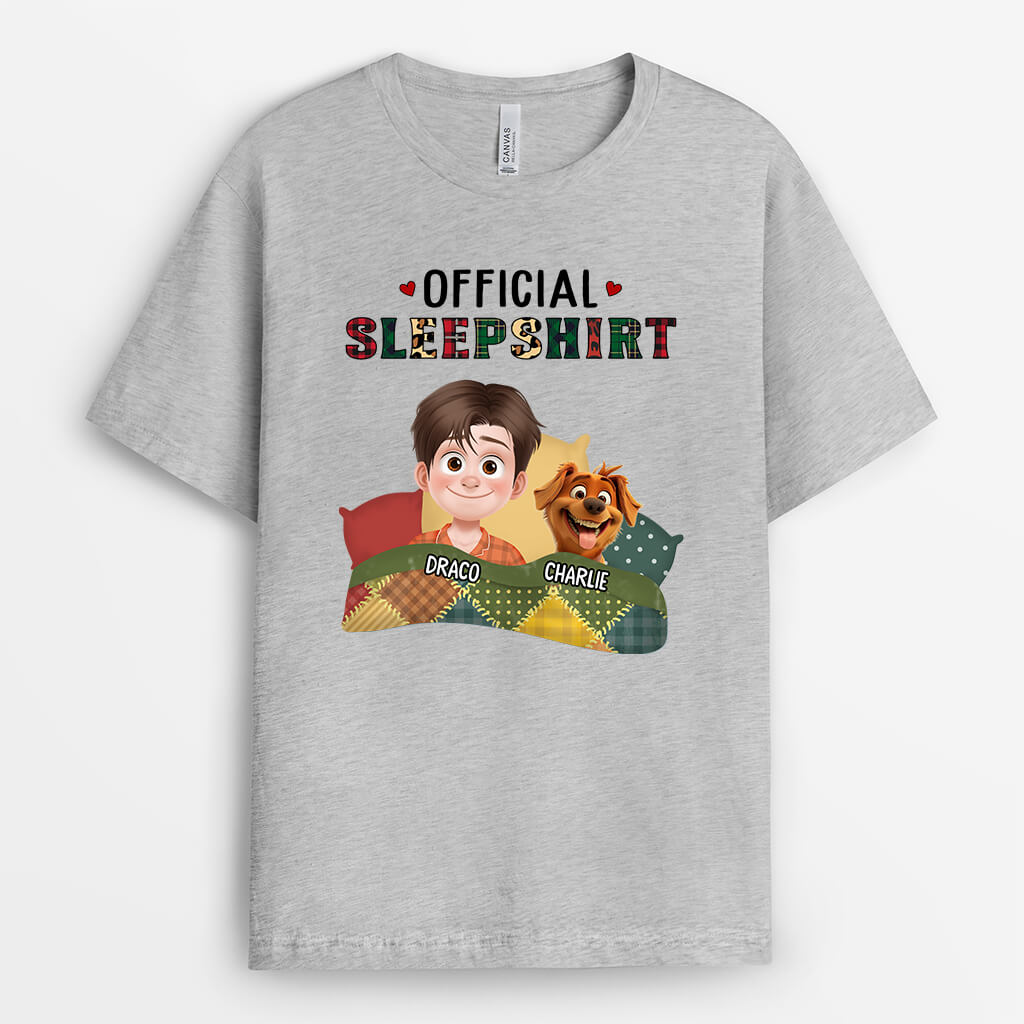 3851AUS2 personalized dog sleep shirt best dog gifts for owners 3851A6M0C