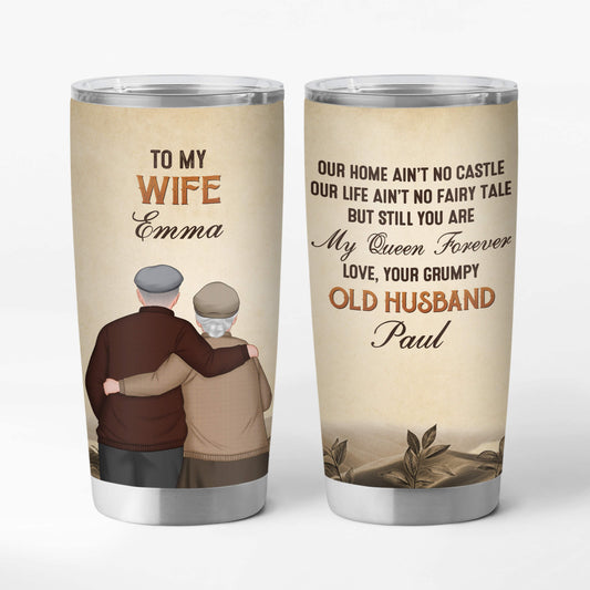 3858TUS1 custom 20oz tumbler romantic gifts for an old couple_ 3858T_11971a07 b7d7 494b bd9d 9ea6082699df