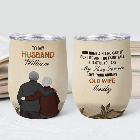 3858TUS2 personalized wine tumbler romantic gifts for an old couple_ 3858T_718ade7c f912 4e51 a793 2fcdc5287073