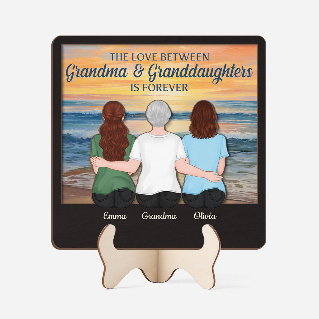 3864QUS1 personalized gifts for grandma mom_ custom wooden plaque_ 3864QKI7A