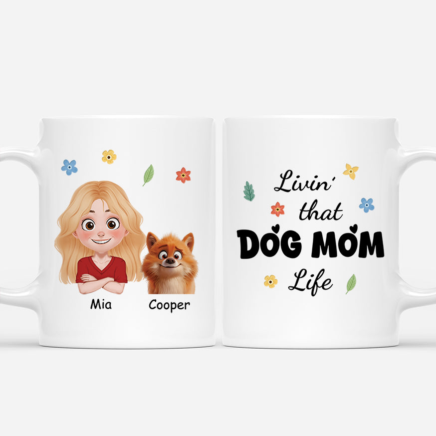 3868MUS1 personalized gifts for dog moms dog mom coffee mug 3868M8Y0A
