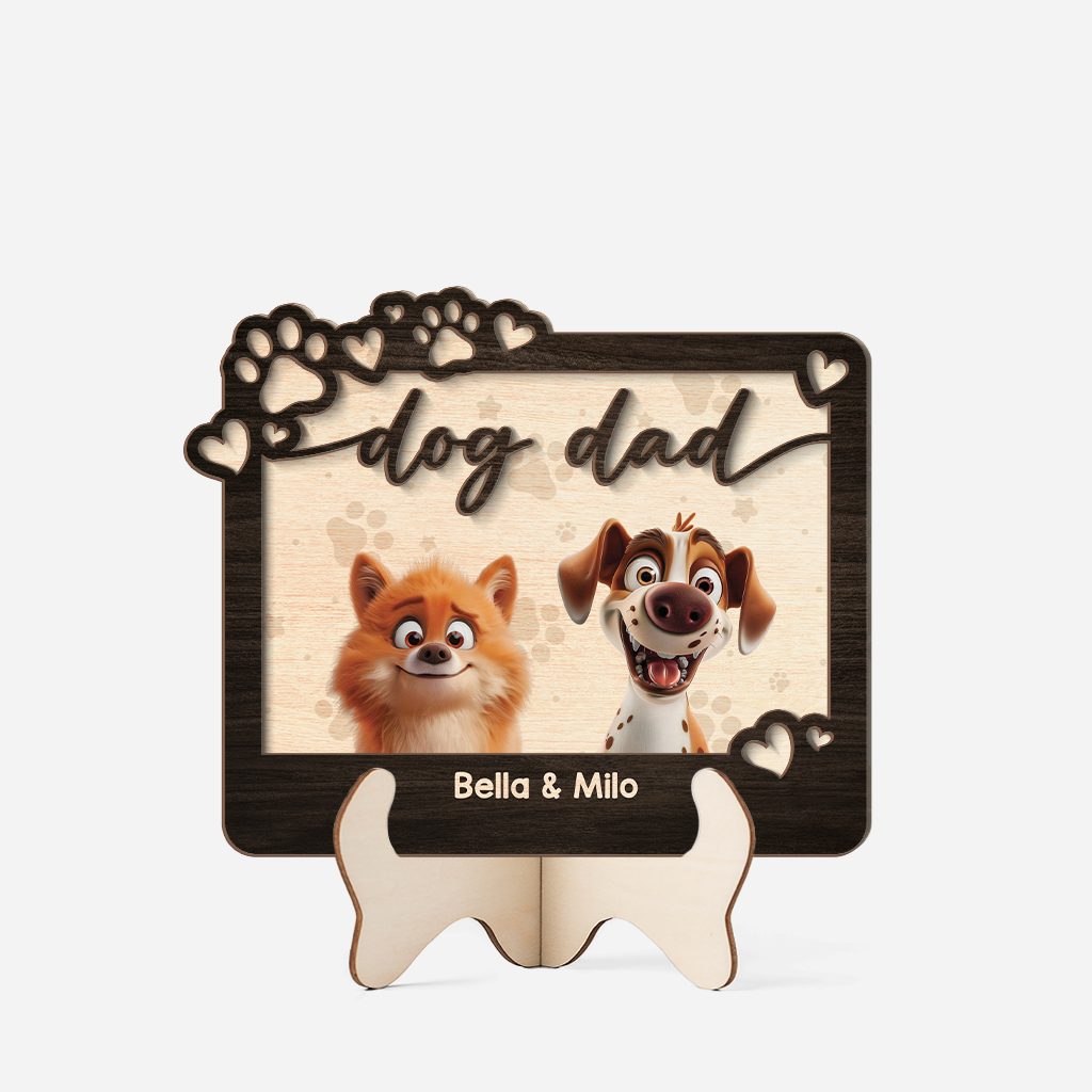 3892QUS1 personalized dog mom gifts custom wooden plaque 3892Q5L5C