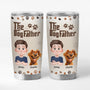 3908TUS1 personalized dog dad gifts the dogfather 20oz tumbler 3908TKQ0C