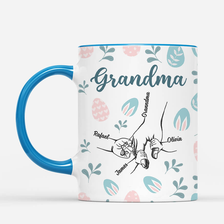 3946MUS2 personalized easter gifts for adults cute grandma mug 3946MKT7A