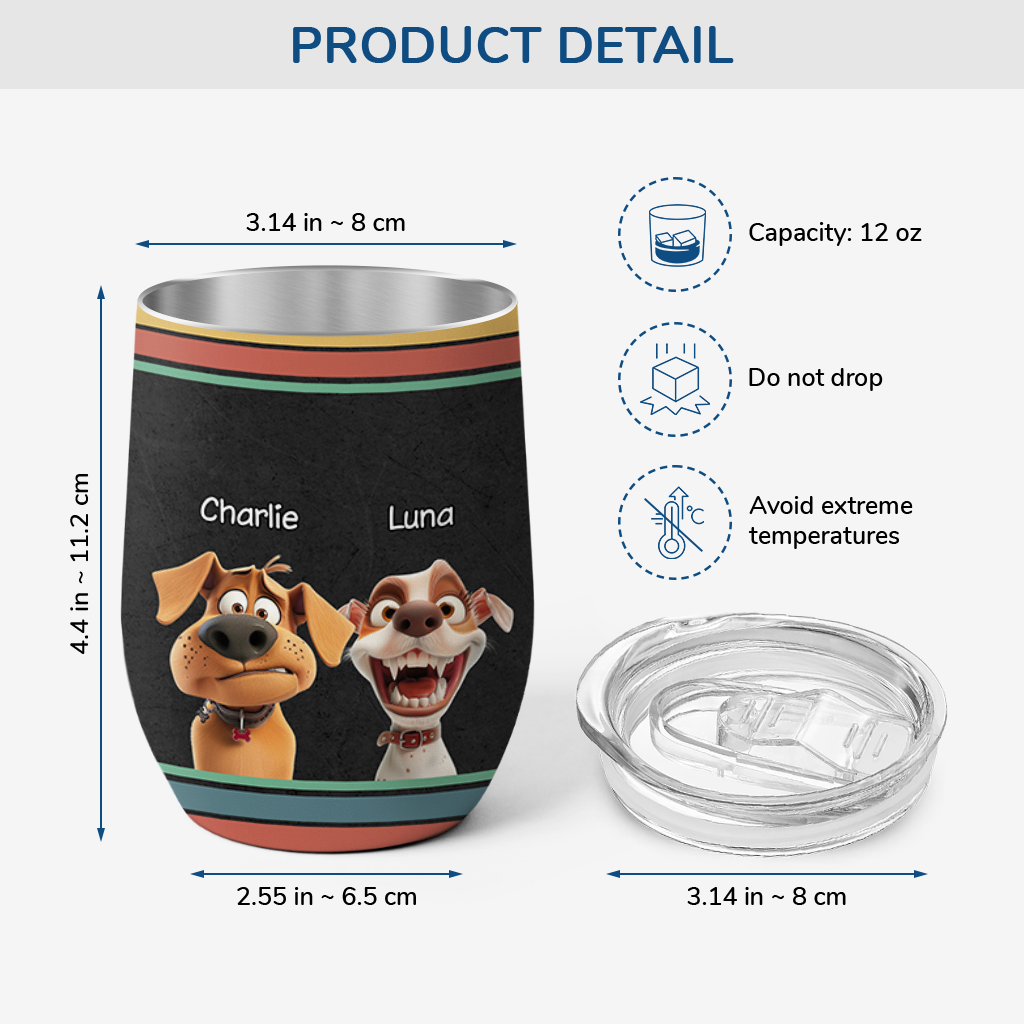3952TUS3 personalized dog gifts_ for dog lovers funny wine tumbler 3952T3N0C