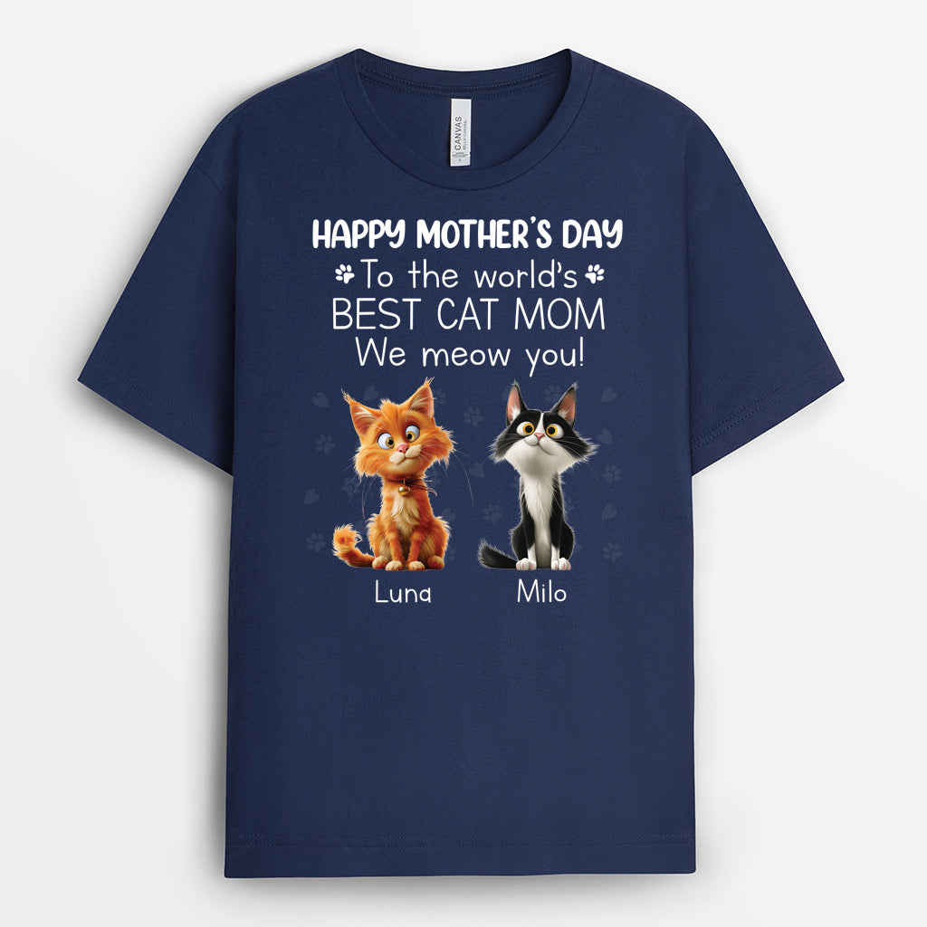 3969AUS2 customized fathers day shirts funny cat lover gifts for men 3969A8T5D
