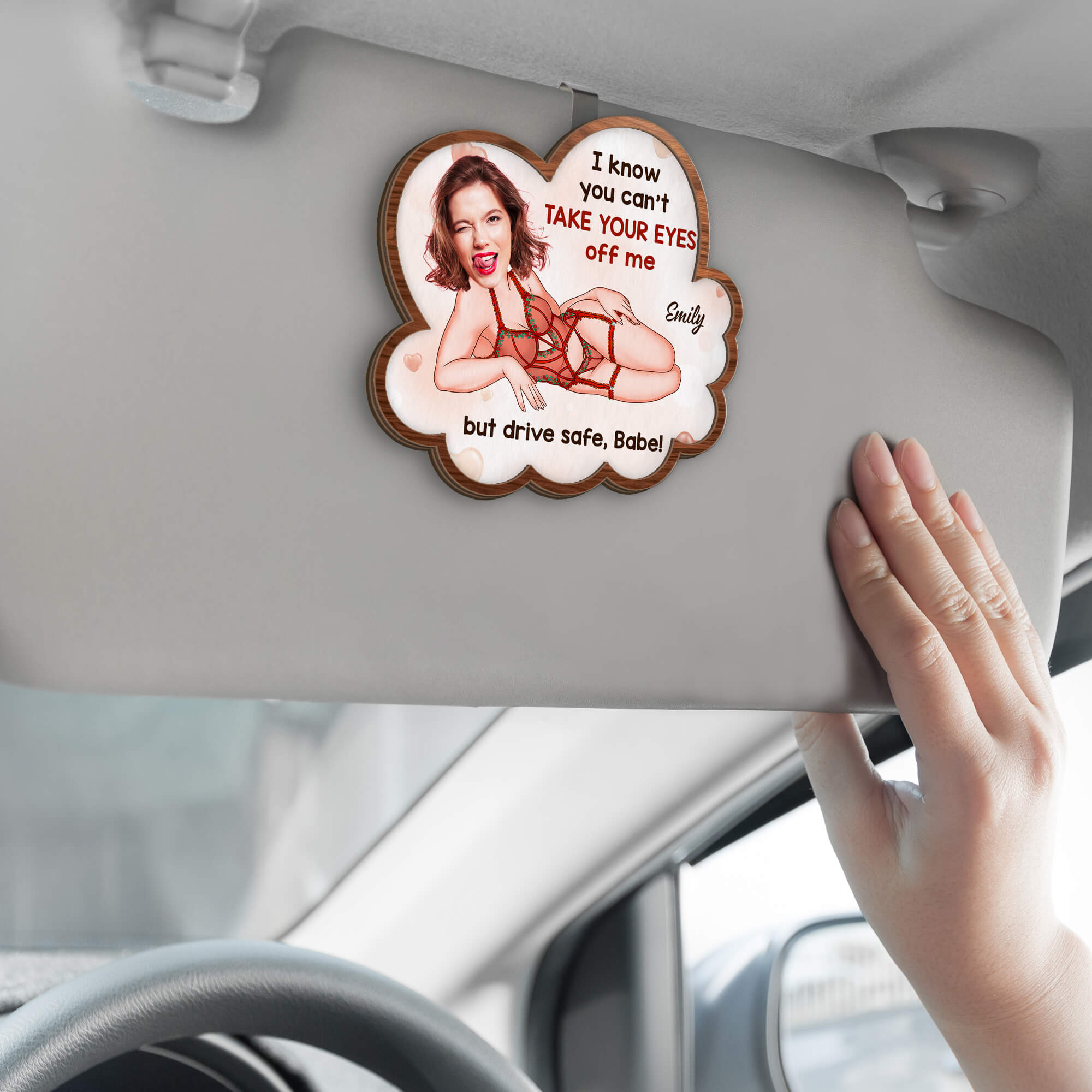 4008GUS2 personalized car visor clips_ funny gifts for him 4008G5Q8G