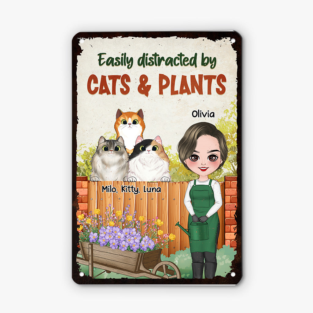 4031EUS1 custom metal garden signs_ gardening gifts for cat lovers 4031ETQ0D