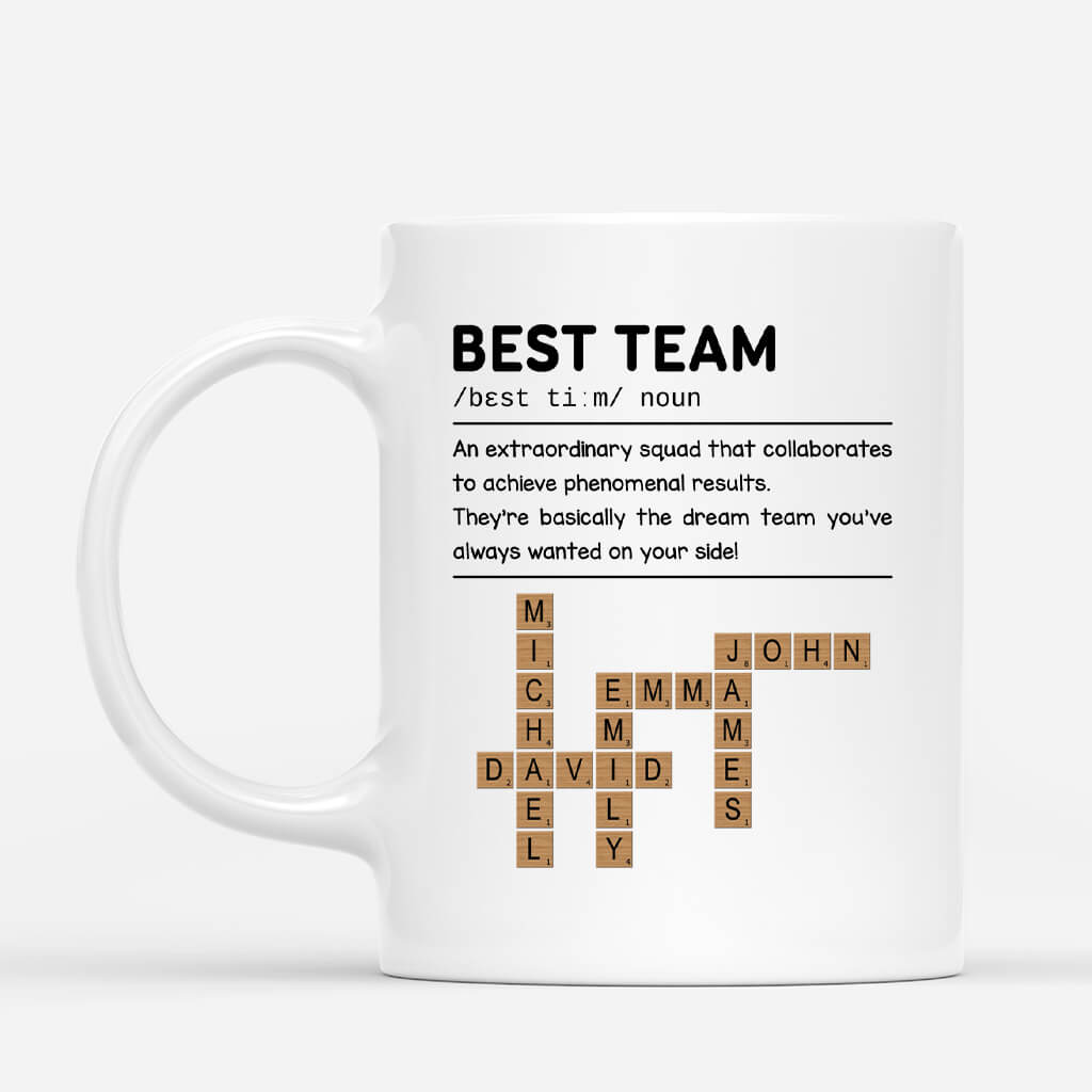 Collaboration Gift Personalized Gifts For Coworkers - Best Team Mug - Personal Chic