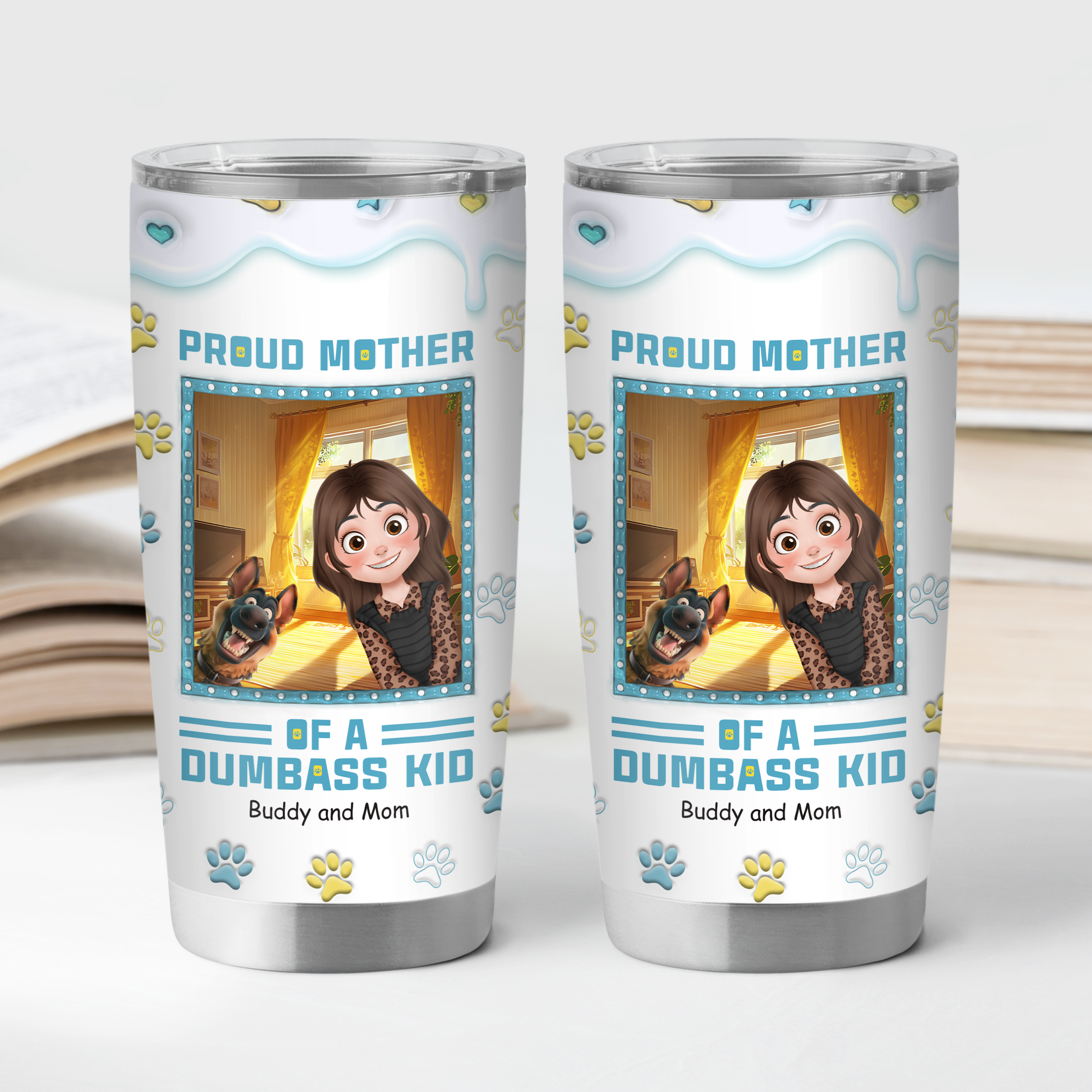 4039TUS2 personalized dog mom gifts funny dog mom tumbler 20oz 4039TKL0C_f381d5ad 83e9 4aeb aeae 1a8ac8034768