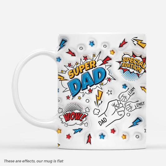 4042MUS1 3d printing effect personalized dad gifts super dad mug 4042M5T5B_6ea294f0 7024 428c 87b0 e993b39d6fe4