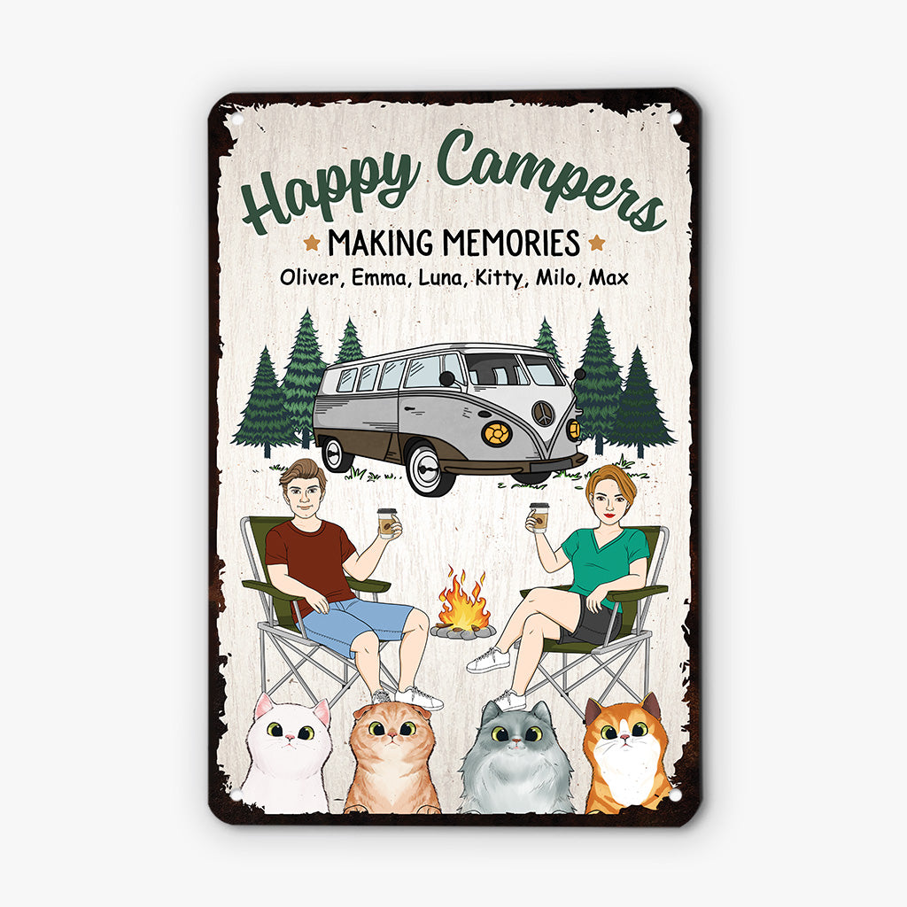 4051EUS1 personalized camping signs_ unusual gifts for cat lovers 4051E840D